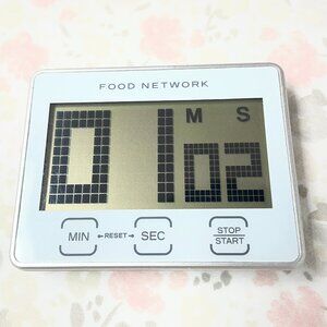 Food Network Kitchen Timer - Use Stand or Magnets on back